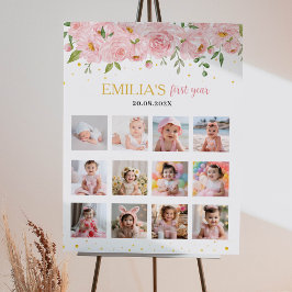 Póster Miss Onemaravilloso Poster de Fotos de Cumpleaños 