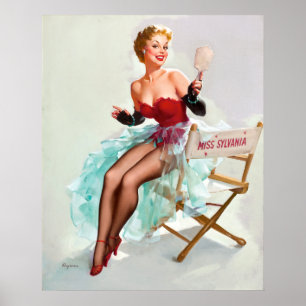 Póster Miss Pin Up