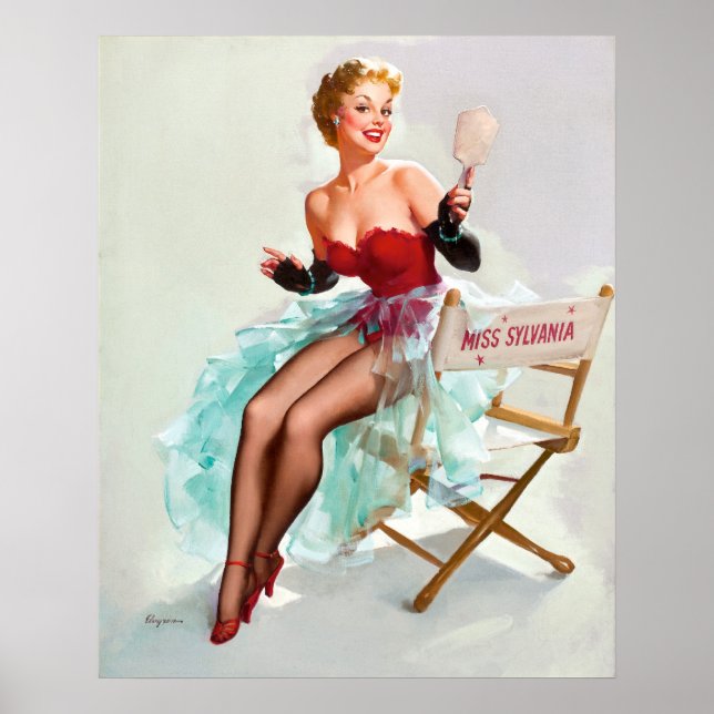 Póster Miss Pin Up (Frente)
