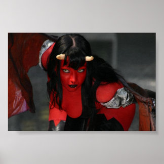 Póster Miss Rosa Noir como Poster "Purgatori"