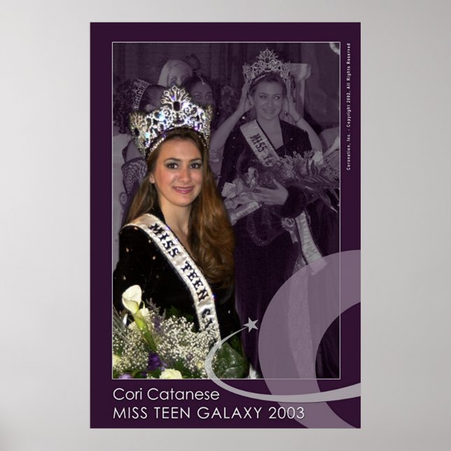 Póster Miss Teen Galaxy 2003 (Frente)