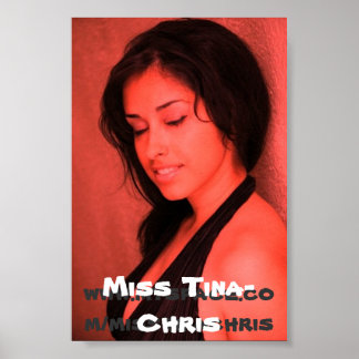 Póster Miss Tina-Chris Poster