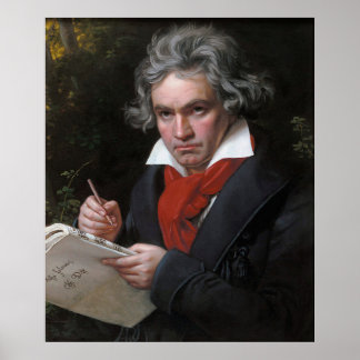 Póster Missa Solemnis: Música clásica de Ludwig Beethoven