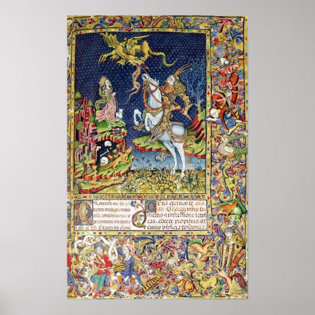 Póster Missal de San Jorge de Topusko (Frente)