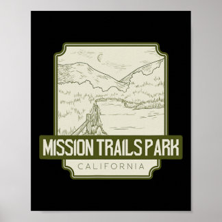 Póster Mission Trails Park – California