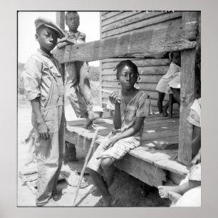 Póster Mississippi Delta Children