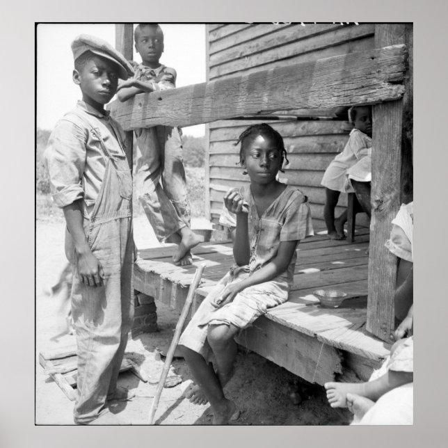 Póster Mississippi Delta Children (Frente)