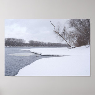Póster Mississippi River at Kaposia Landing