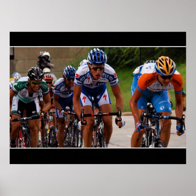 Póster Missouri Cycling Larger Print Size (Frente)