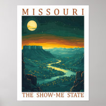 Missouri el lugar de viaje Show Me State USA