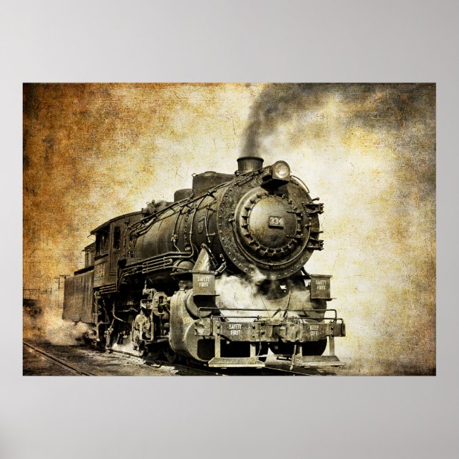 PÓSTER MISSOURI LOCOMOTIVE Nº 334 1939 (Frente)