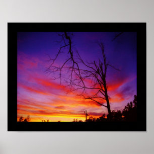 Póster Missouri sunset