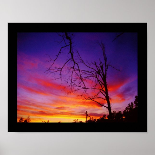 Póster Missouri sunset (Frente)