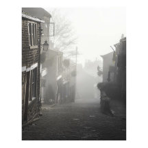 Mist on Haworth Main Street