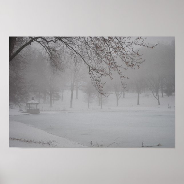 PÓSTER MIST SOBRE EL PARQUE (Frente)