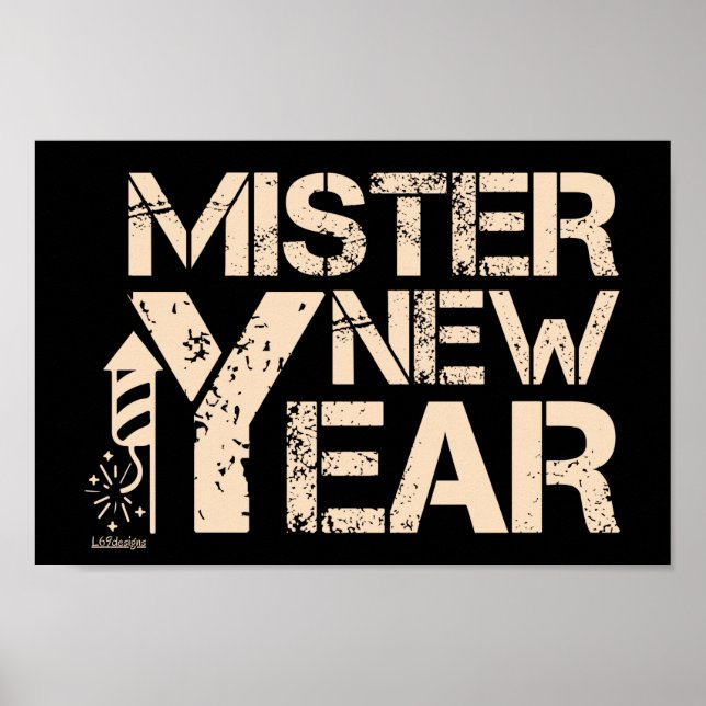 PÓSTER MISTER NEW YEAR (Frente)