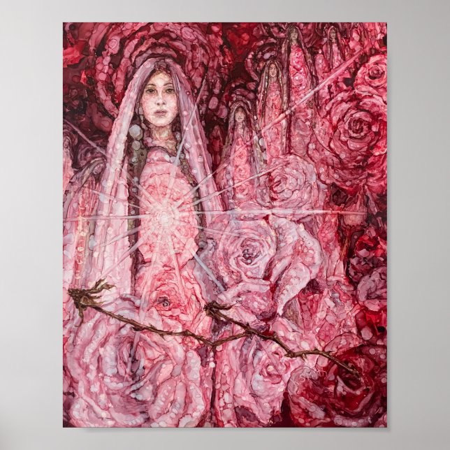 Póster "Misterio Del Rosa" (Frente)