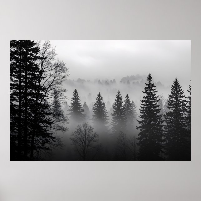 Póster Misterios de la niebla (Frente)