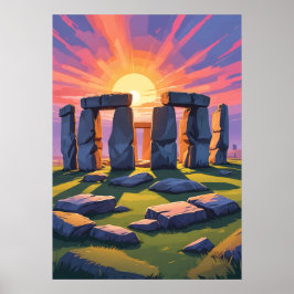 Póster Misterios de Stonehenge