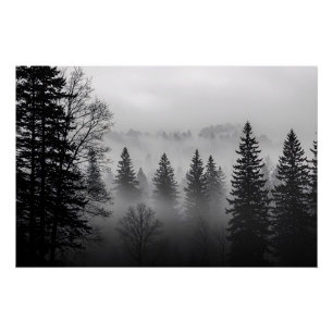 Póster Misterios del Brillo de la Niebla