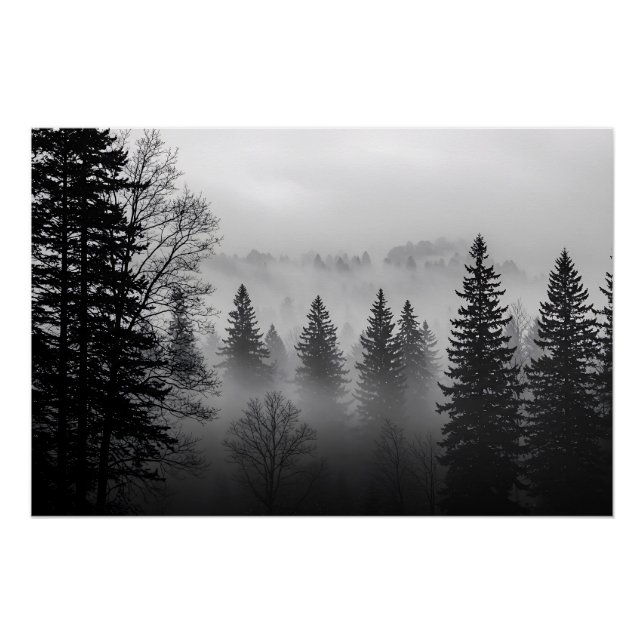 Póster Misterios del Brillo de la Niebla (Anverso)