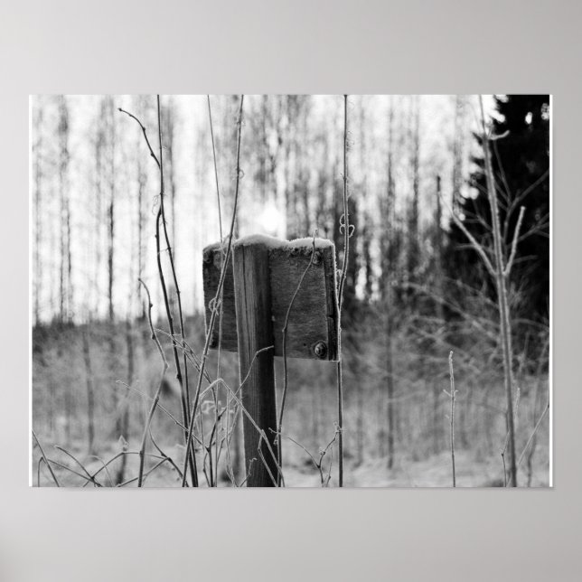 Póster Misterioso (Frente)