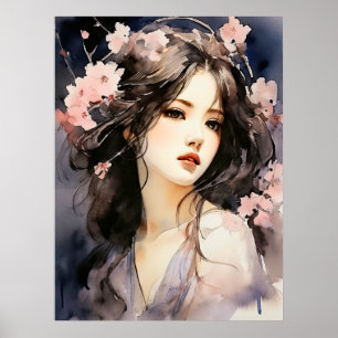 Póster Mística en la flor #104: Belleza eterna