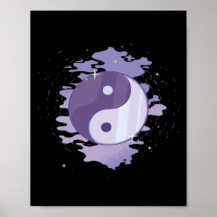 Póster Místico Yin Yang 