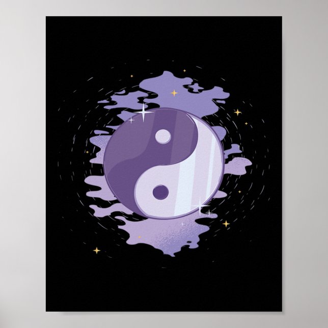 Póster Místico Yin Yang  (Frente)