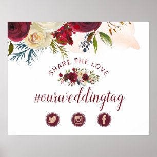 Póster Mistletoe Manor Winter comparte el Rótulo del Boda