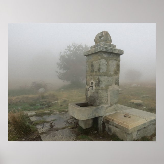 Póster Misty Fountain (Frente)