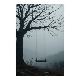 Póster Misty Hill Swing