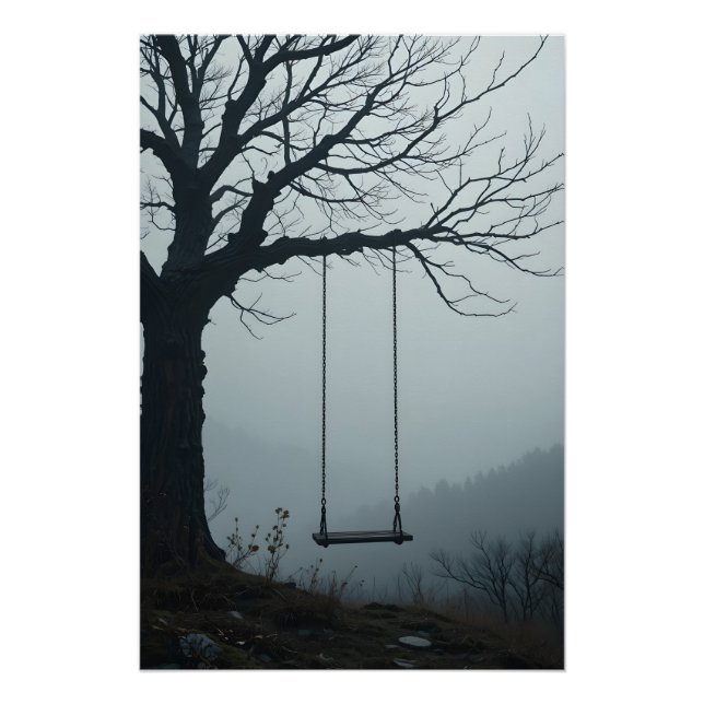 Póster Misty Hill Swing (Anverso)