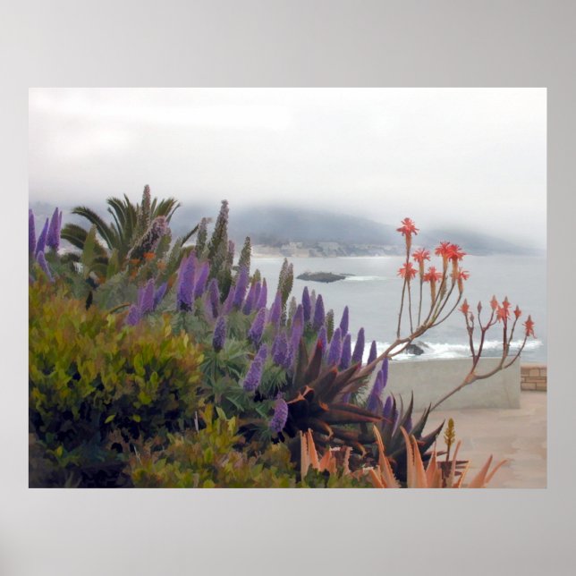 Póster Misty Morn en Laguna (Frente)