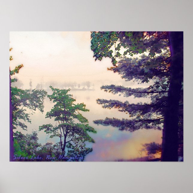 Póster Misty Morning (Frente)