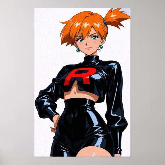 Póster Misty team rocket (Frente)