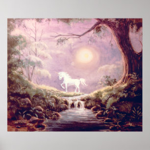 Póster MISTY UNICORN de SHARON SHARPE