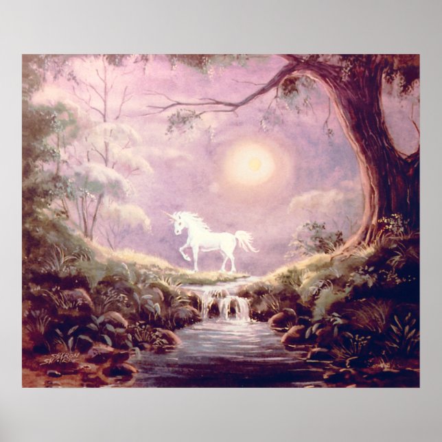 Póster MISTY UNICORN de SHARON SHARPE (Frente)
