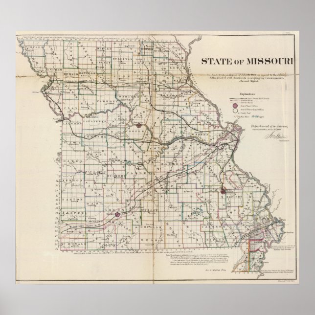 Póster Misuri 3 (Frente)