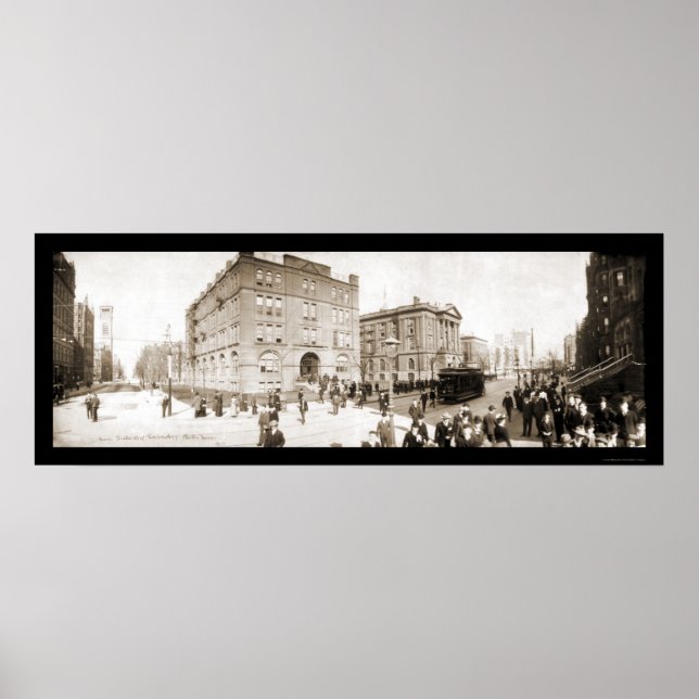 Póster MIT Boston, MAMÁES Foto 1903 (Frente)