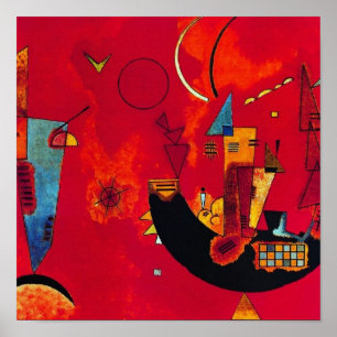 Póster Mit und Gegen, 1929 by Wassily Kandinsky