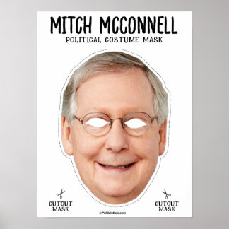 Póster Mitch Mcconnell Costume