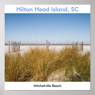 Póster Mitchelville Beach 2008, Natalie Nelson