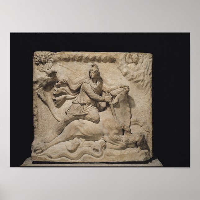 Póster Mithras Sacrificing the Bull, 2nd-3rd century (Frente)