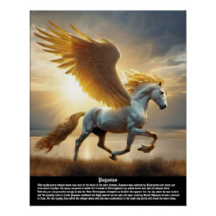 Póster Mitología de Pegasus