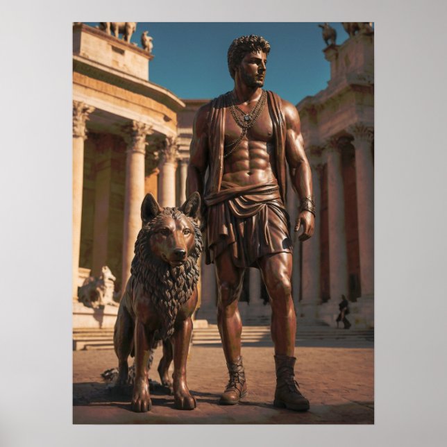 Póster Mitos y leyendas: Romulus y Remus (Frente)