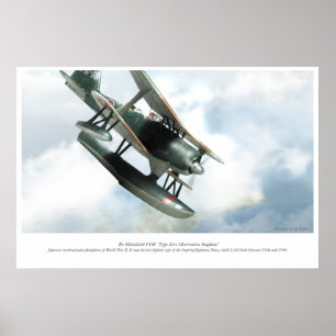Póster Mitsubishi F1M