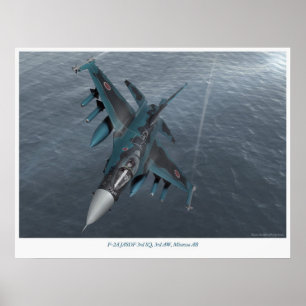 Póster Mitsubishi F-2