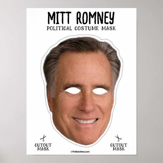 Póster Mitt Romney Costume (Frente)