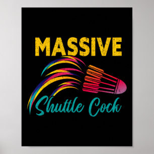 Póster Mive Shuttle Funny Dminton 2